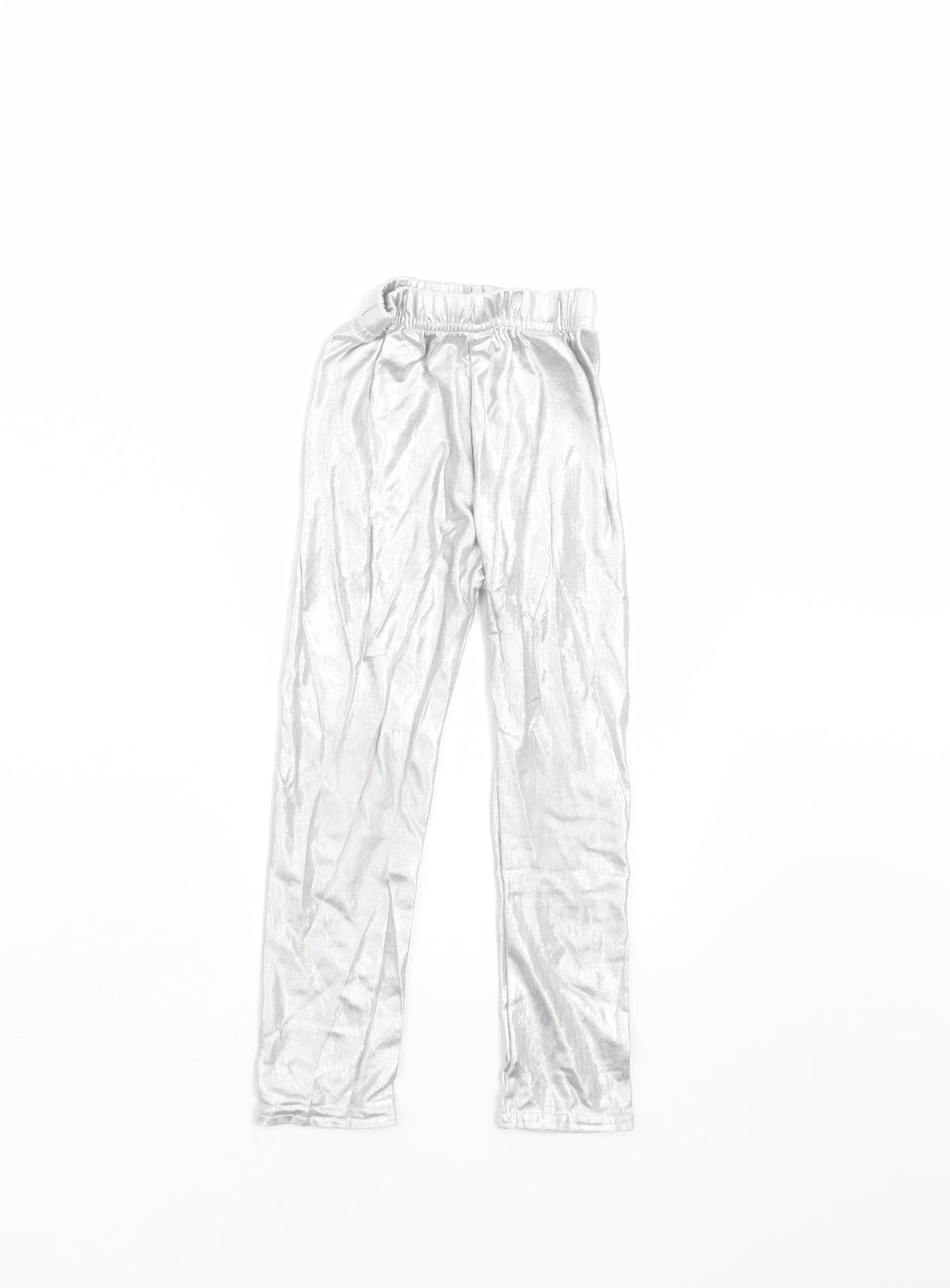 Sheecute Girls Silver   Carrot Trousers Size 3 Years - leggings