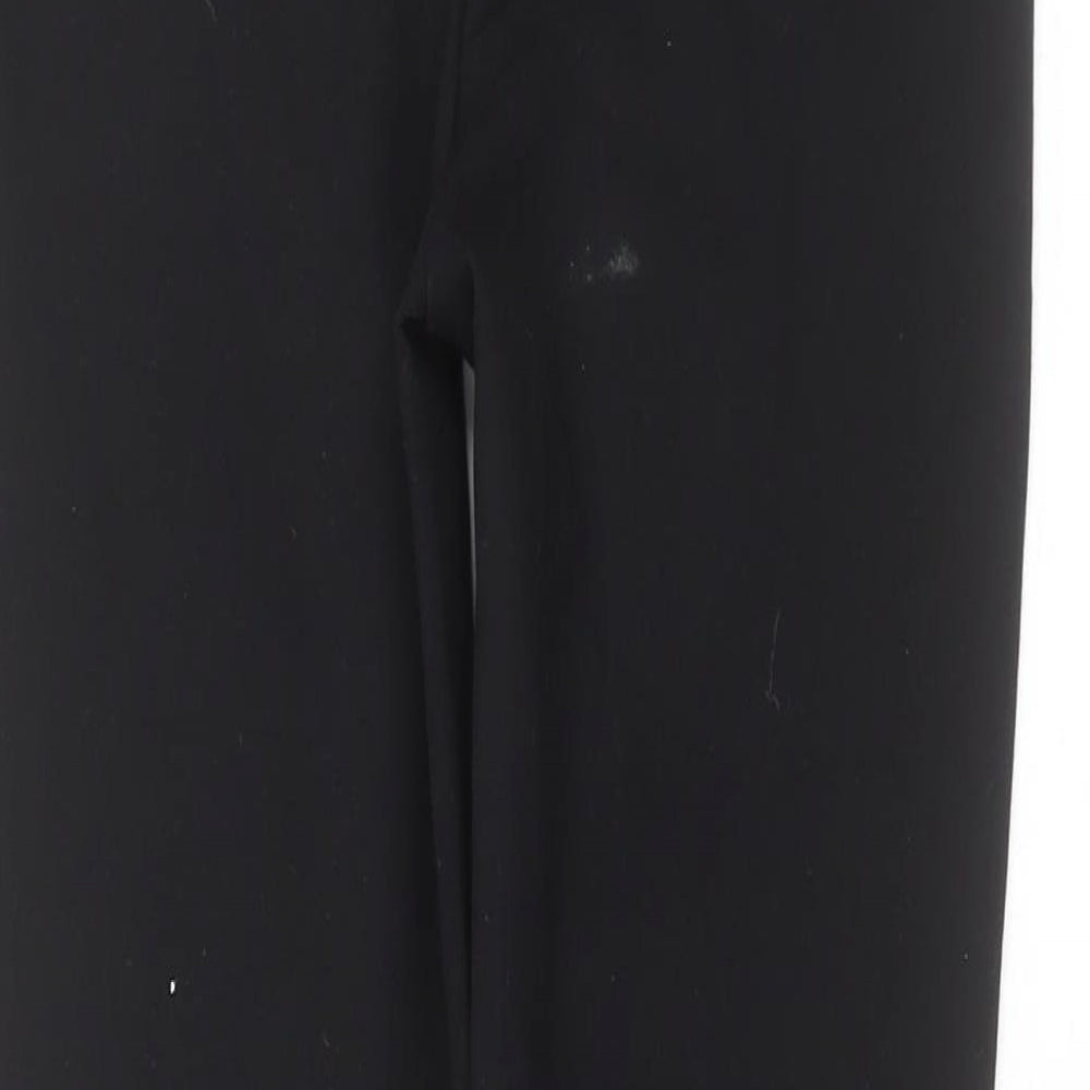 Womens UK Size 10 Papaya Extra-Slim Fit  Black Trousers