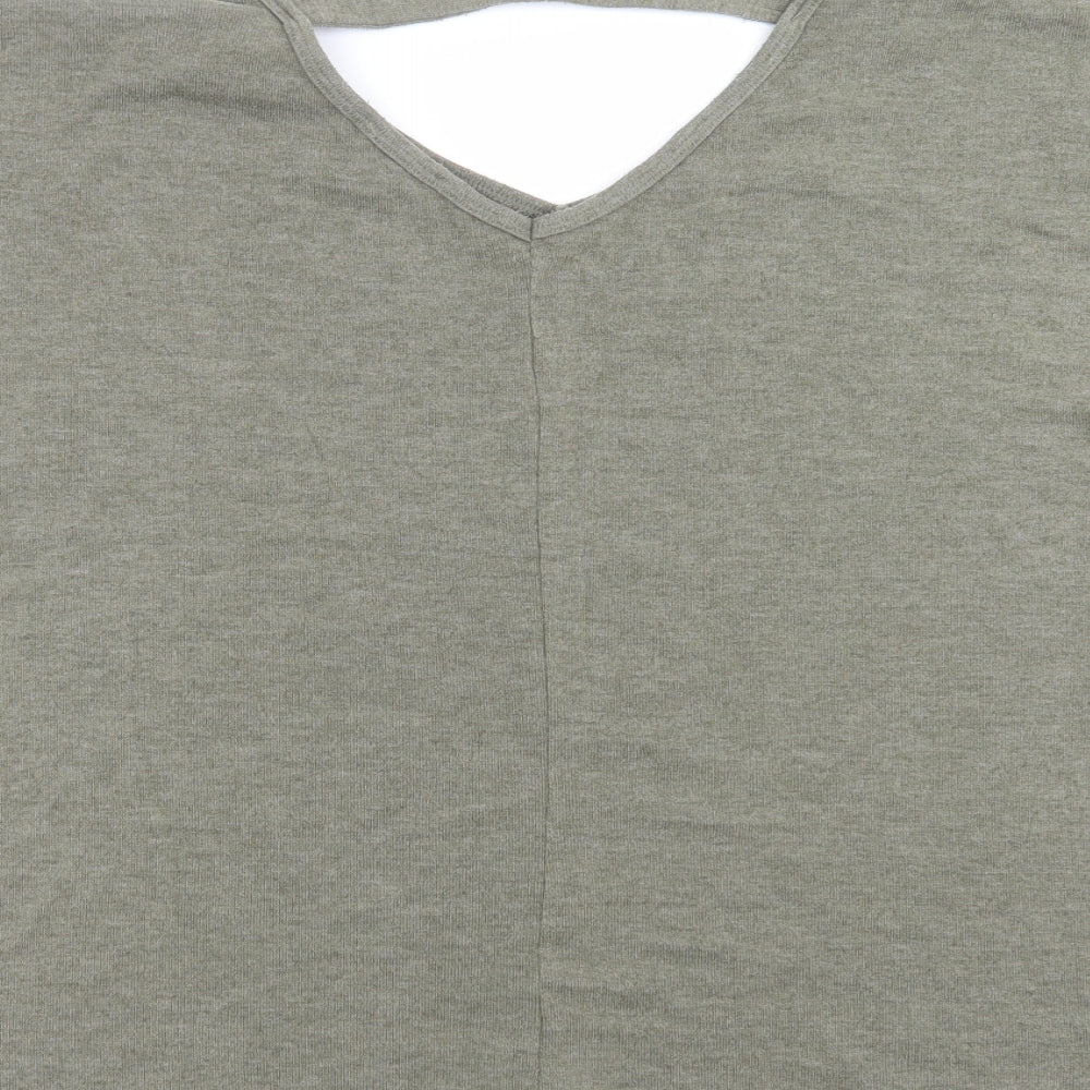 Primark Womens Green  Knit Pullover Jumper Size 14