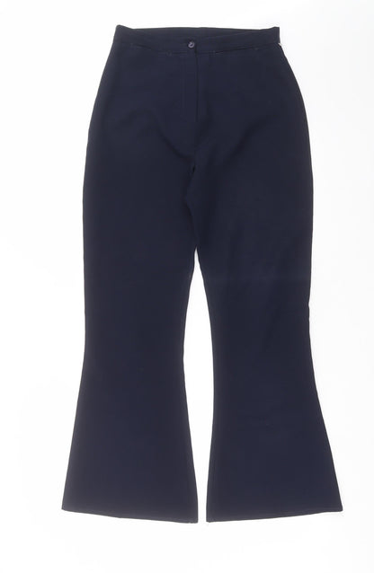 Womens UK Size 28 in Preworn Regular Fit  Black Trousers