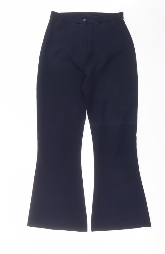 Womens UK Size 28 in Preworn Regular Fit  Black Trousers