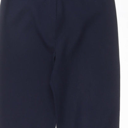 Womens UK Size 28 in Preworn Regular Fit  Black Trousers