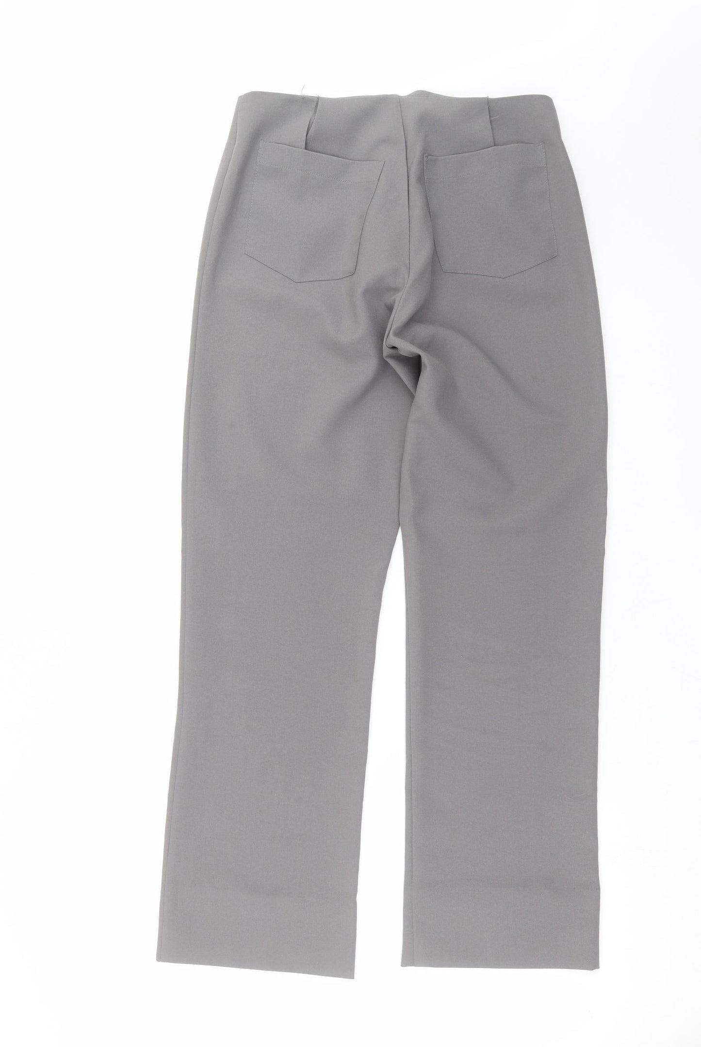 Womens UK Size 12 Preworn Regular Fit  Grey Trousers