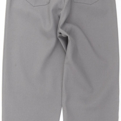 Womens UK Size 12 Preworn Regular Fit  Grey Trousers