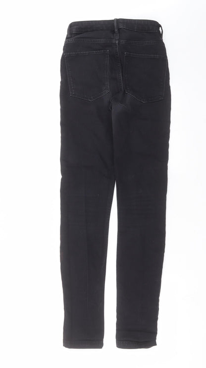 H&M Womens Grey  Denim Skinny Jeans Size 26 in L29 in