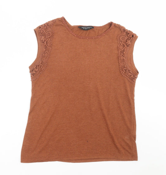 Womens UK Size 12 Dorothy Perkins Brown Pullover Jumper