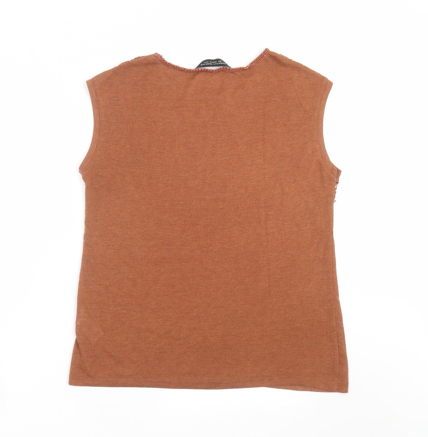 Womens UK Size 12 Dorothy Perkins Brown Pullover Jumper