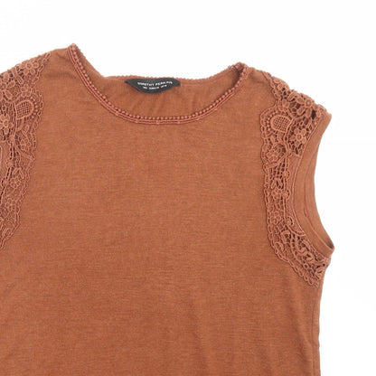 Womens UK Size 12 Dorothy Perkins Brown Pullover Jumper