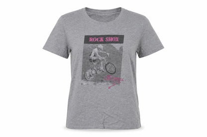 Womens UK Size M earth positive Grey Basic T-Shirt