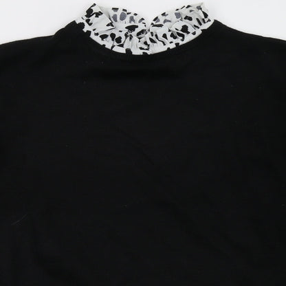 Matalan Womens Black   Pullover Sweatshirt Size 10