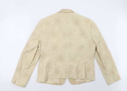 Gerry Weber Womens Beige   Jacket Blazer Size 16