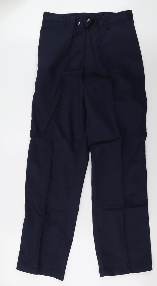 Mens UK Size 30 Uneek Regular Fit  Blue Trousers