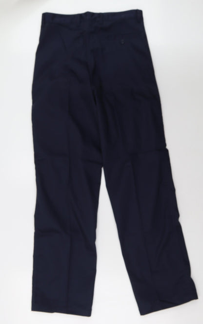 Mens UK Size 30 Uneek Regular Fit  Blue Trousers