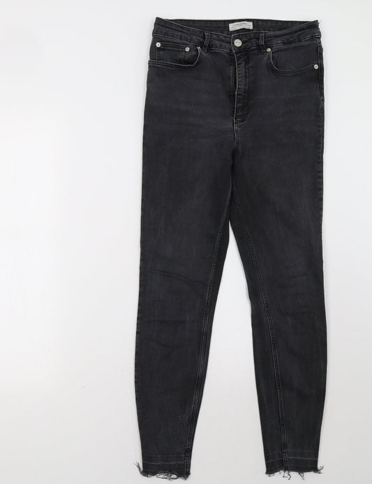 Zara Womens Black   Skinny Jeans Size 8 L29 in