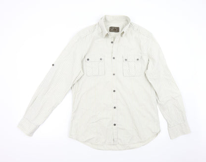 Mens UK Size M NEXT Multicoloured  Button-Up Long Sleeve Casual Shirt