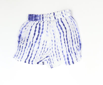 Primark Womens Blue   Sweat Shorts Size 4