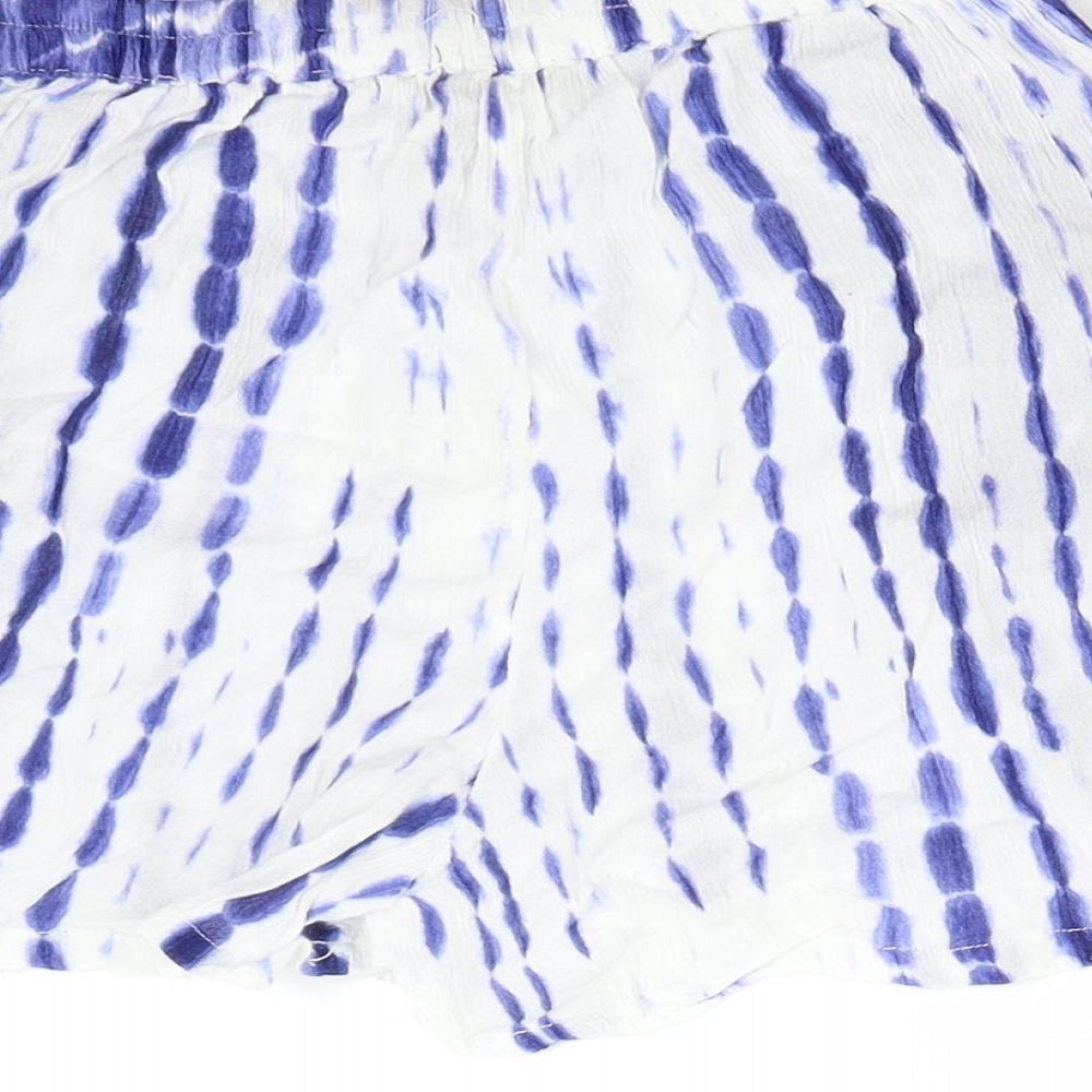 Primark Womens Blue   Sweat Shorts Size 4