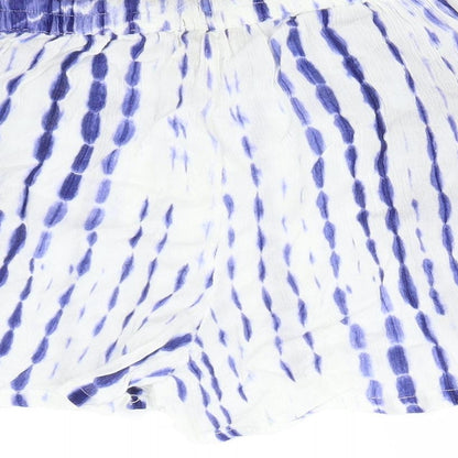 Primark Womens Blue   Sweat Shorts Size 4