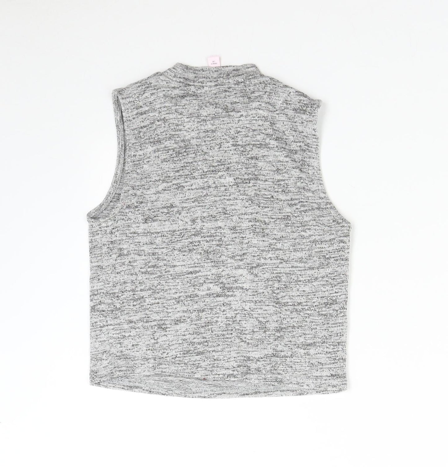 Womens UK Size 6 Miss Selfridge Grey Basic Tank