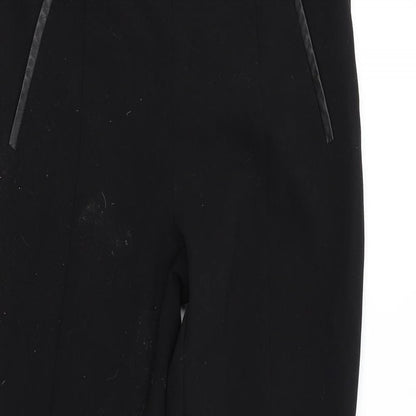 Womens UK Size 12 H&M Regular Fit  Black Trousers