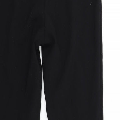 Womens UK Size 12 H&M Regular Fit  Black Trousers