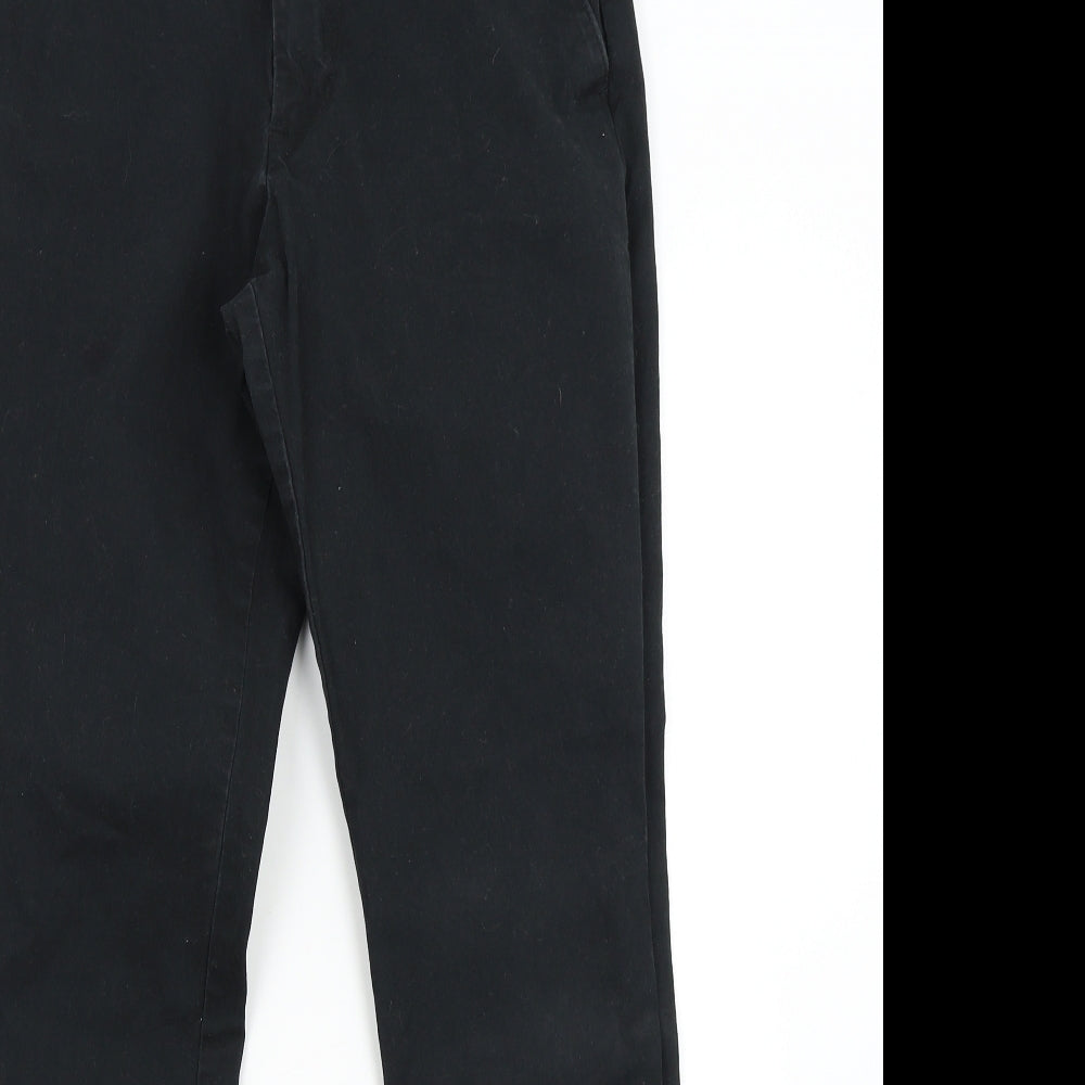 M&S Womens Black   Straight Jeans Size 30 L33 in