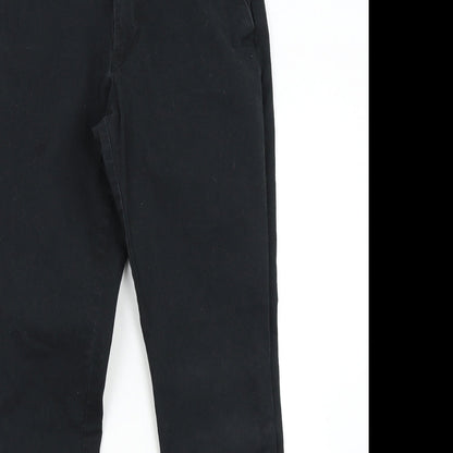 M&S Womens Black   Straight Jeans Size 30 L33 in