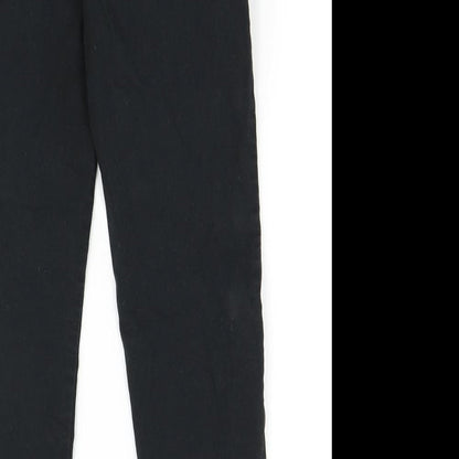 M&S Womens Black   Straight Jeans Size 30 L33 in