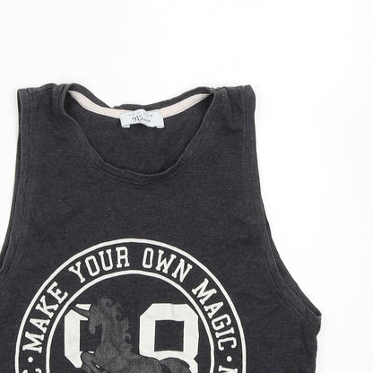 New Look 915 Girls Grey   Basic Tank Size S