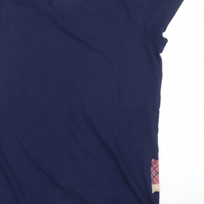 Womens UK Size M NEXT Blue Basic T-Shirt