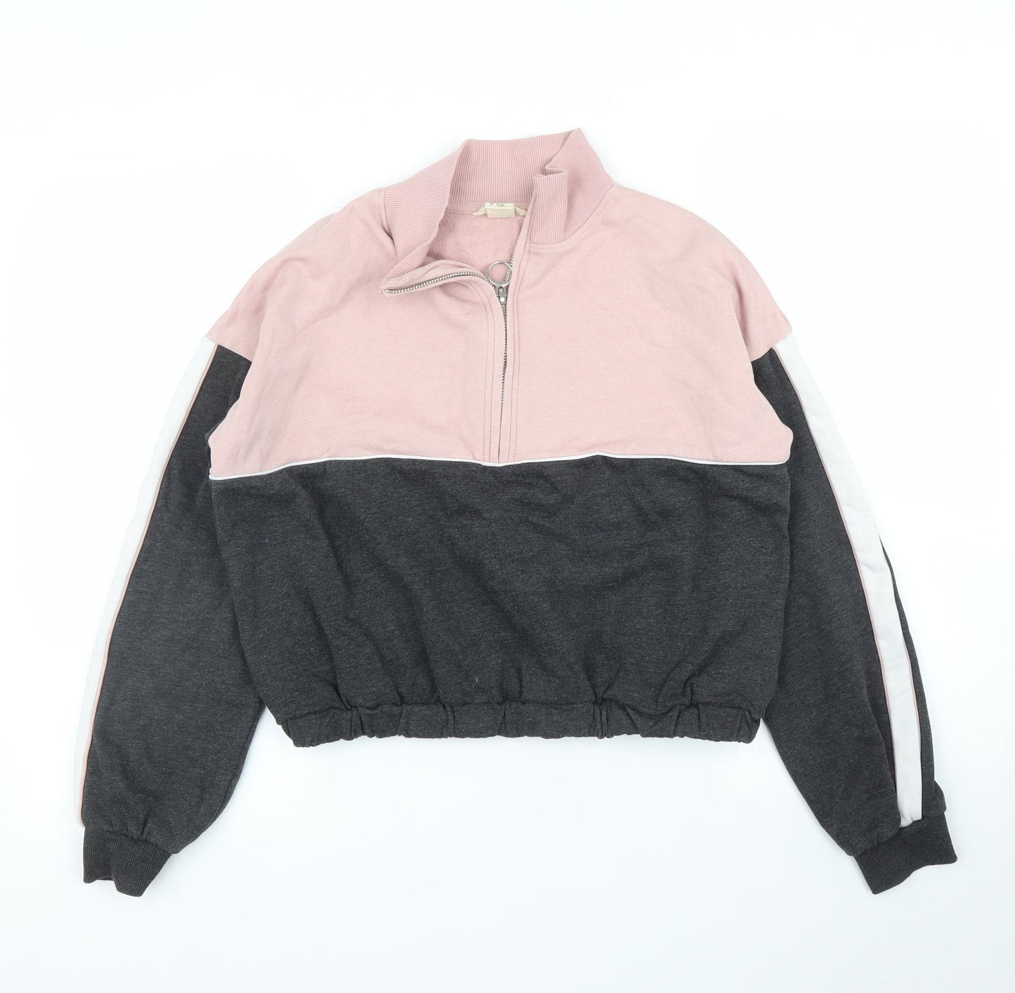 H&M Girls Pink   Pullover Jumper Size 12 Years
