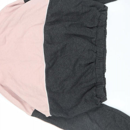 H&M Girls Pink   Pullover Jumper Size 12 Years