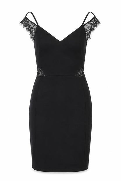 Miss Selfridge Womens Black   Sheath  Size 6