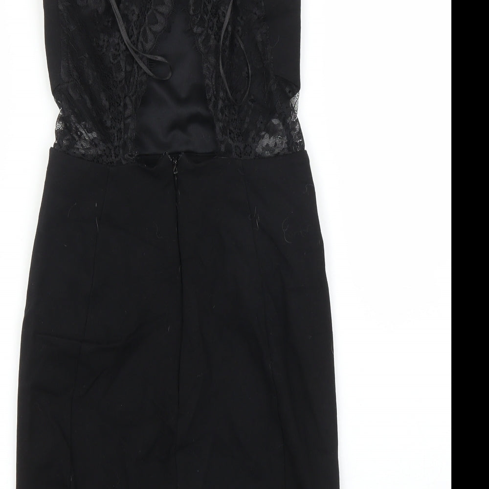 Miss Selfridge Womens Black   Sheath  Size 6
