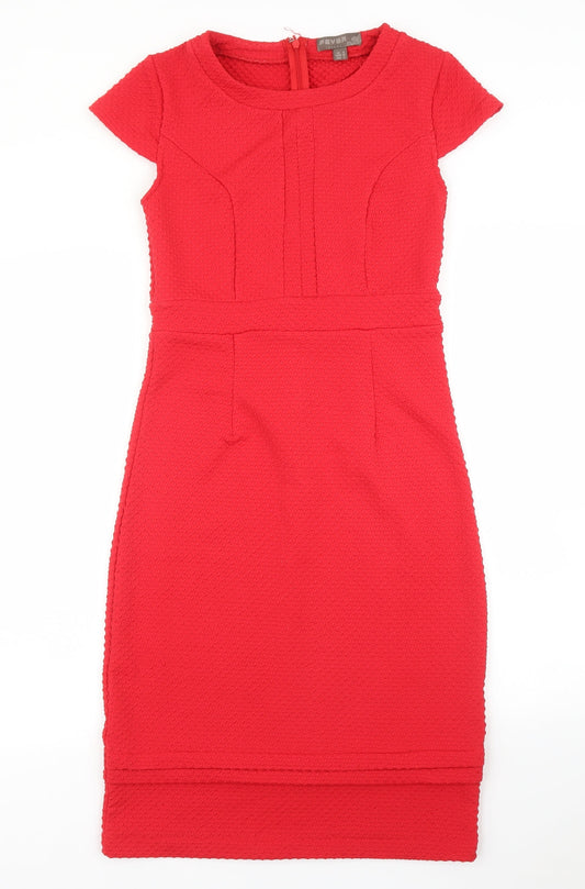 Fever London Womens Red   A-Line  Size 8