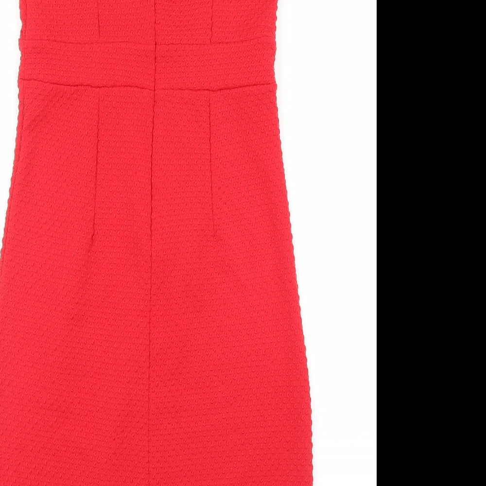 Fever London Womens Red   A-Line  Size 8