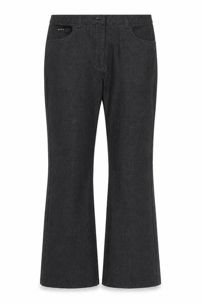 Front view of Mish Mash women’s grey trousers, size UK 12, 29-inch leg