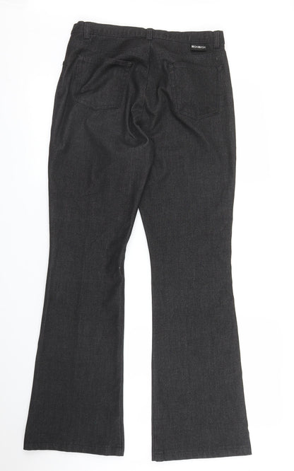 Mish Mash Womens Grey   Trousers  Size 12 L29 in