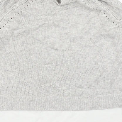 Womens UK Size 16 M&Co Grey Pullover Jumper