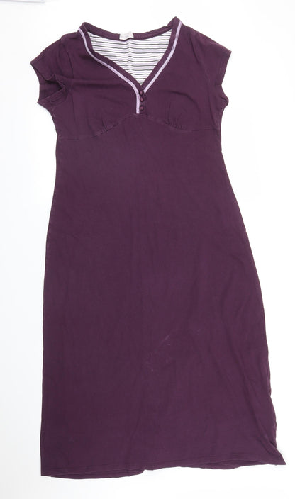 M&S Womens Purple   A-Line  Size M