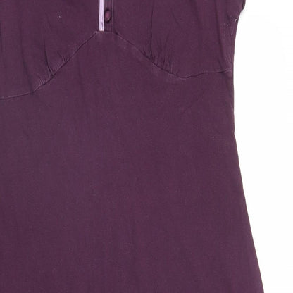 M&S Womens Purple   A-Line  Size M