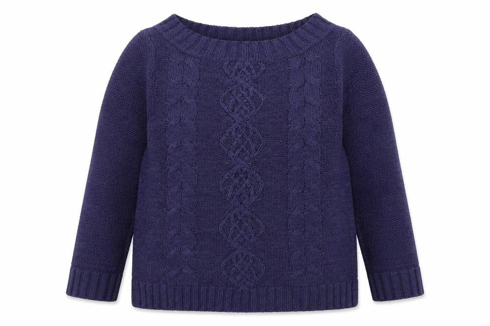 Womens UK Size 12 BHS Blue Pullover Jumper