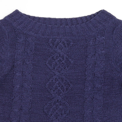 BHS Womens Blue   Pullover Jumper Size 12