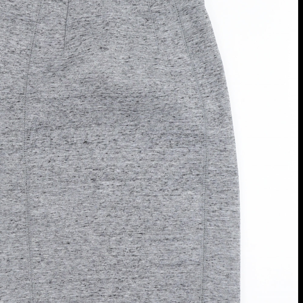 H&M Womens Grey   Straight & Pencil Skirt Size XS