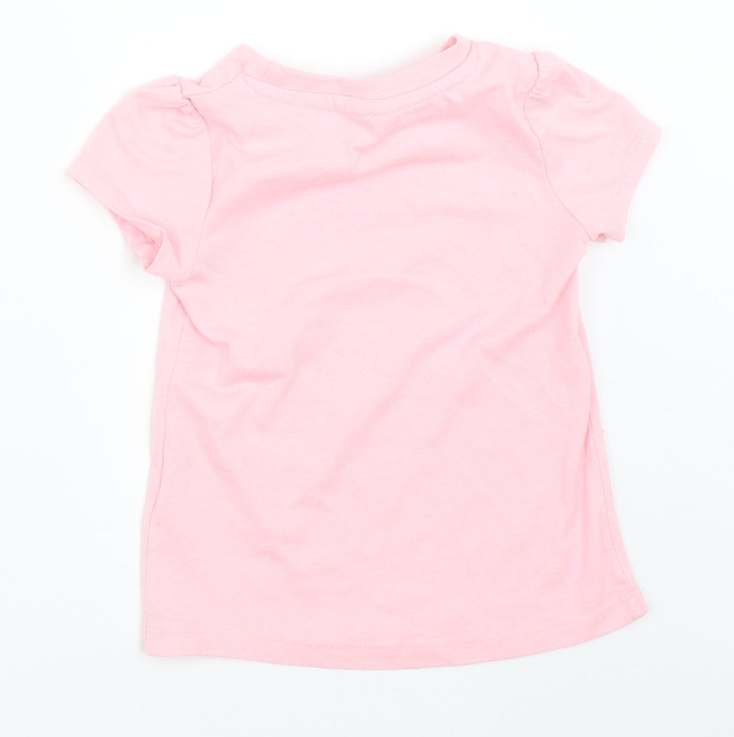 So Cute Girls Pink   Basic T-Shirt Size 12-18 Months