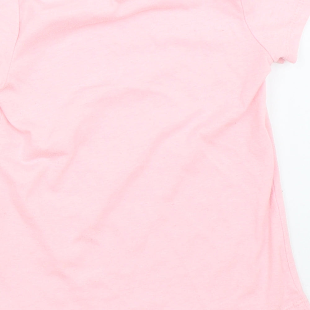 So Cute Girls Pink   Basic T-Shirt Size 12-18 Months