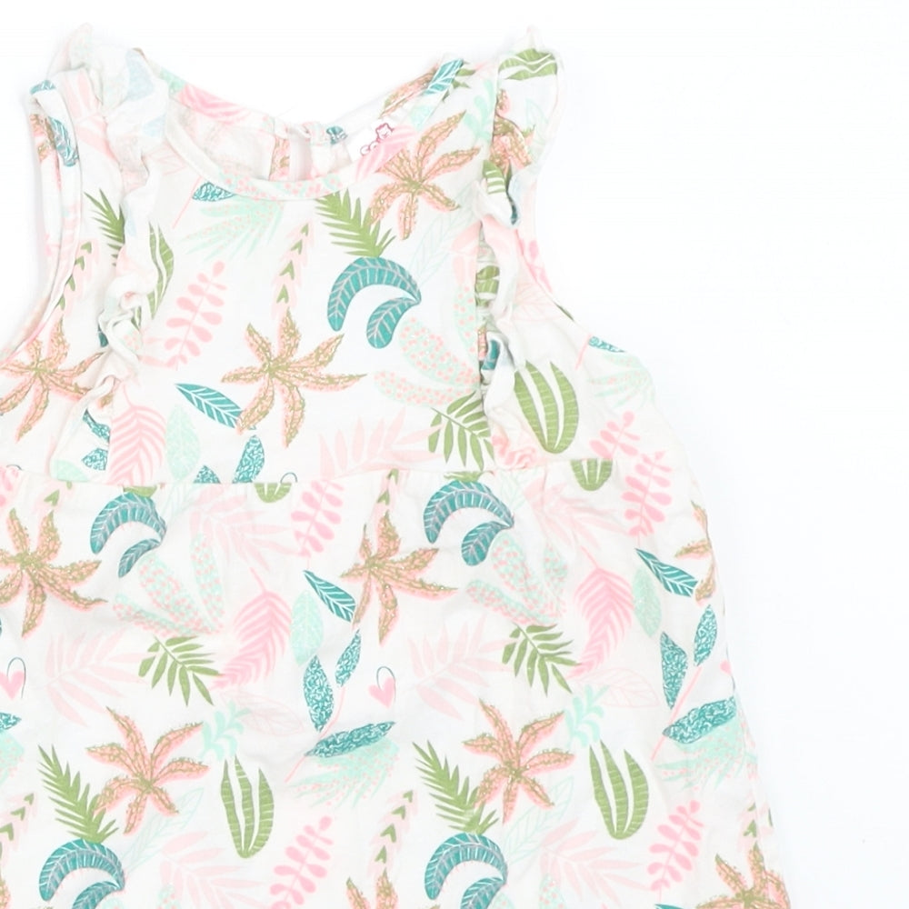 So Cute Girls Ivory   Fit & Flare  Size 12-18 Months