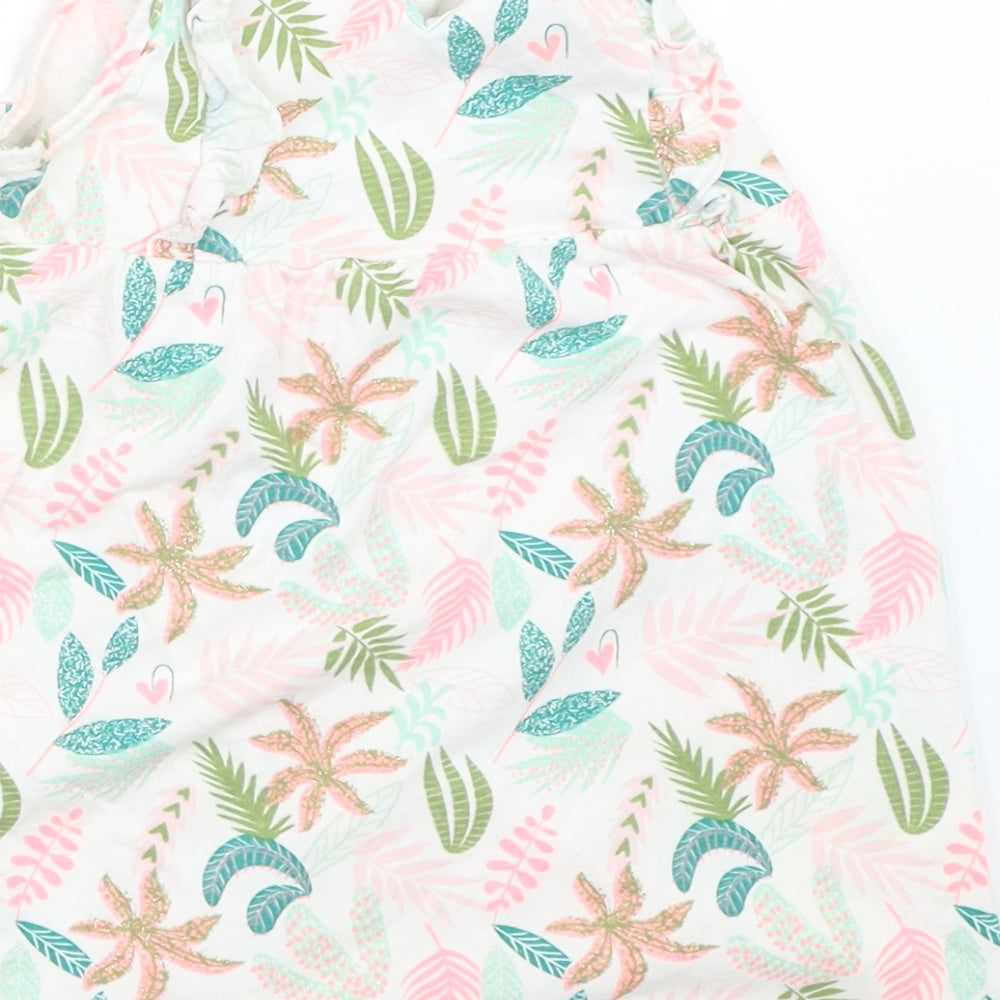 So Cute Girls Ivory   Fit & Flare  Size 12-18 Months
