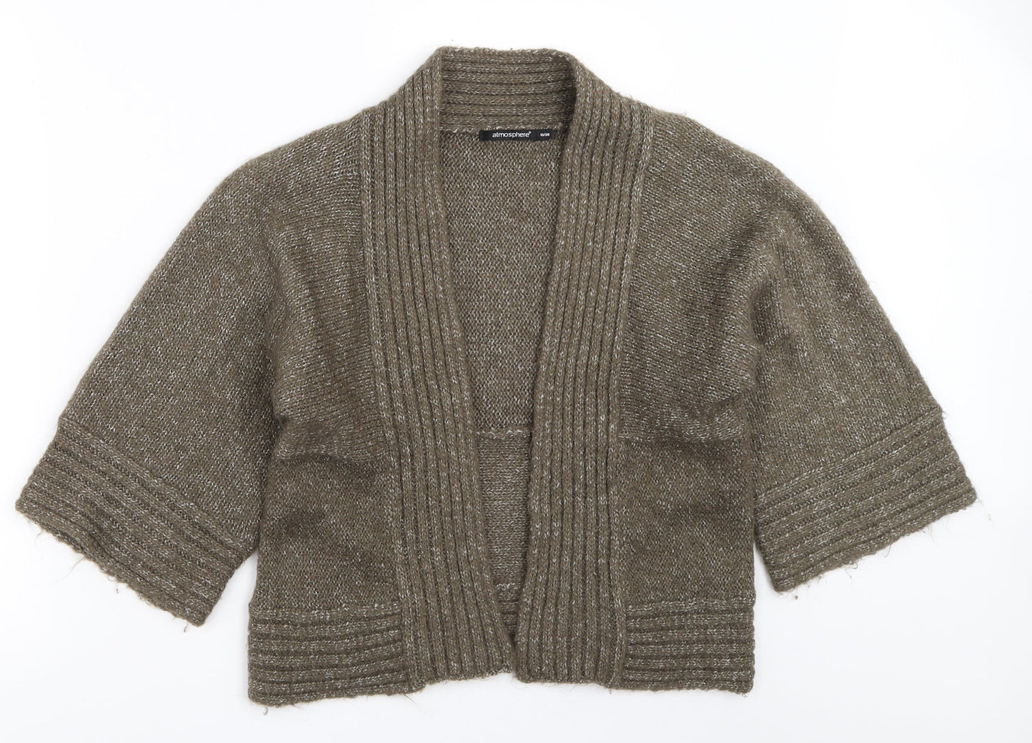 Womens UK Size 10 Atmosphere Green Cardigan Jumper