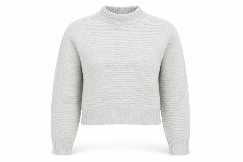 Womens UK Size 16 PRETTYLITTLETHING Grey Pullover Jumper